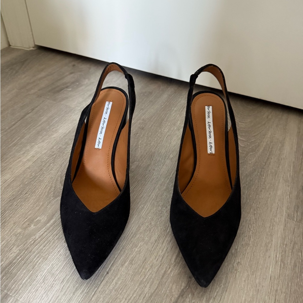 & Other Stories Black Slingback Heels